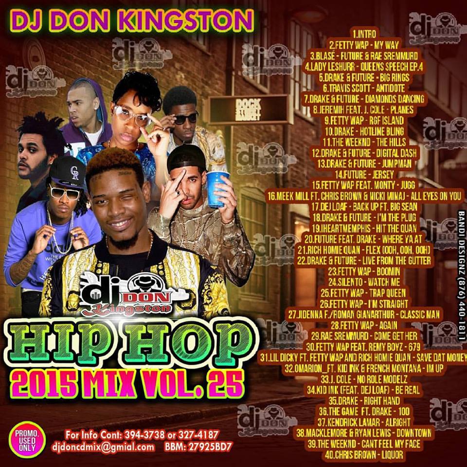 DJ DON HIP HOP 2015 MIX VOL 25