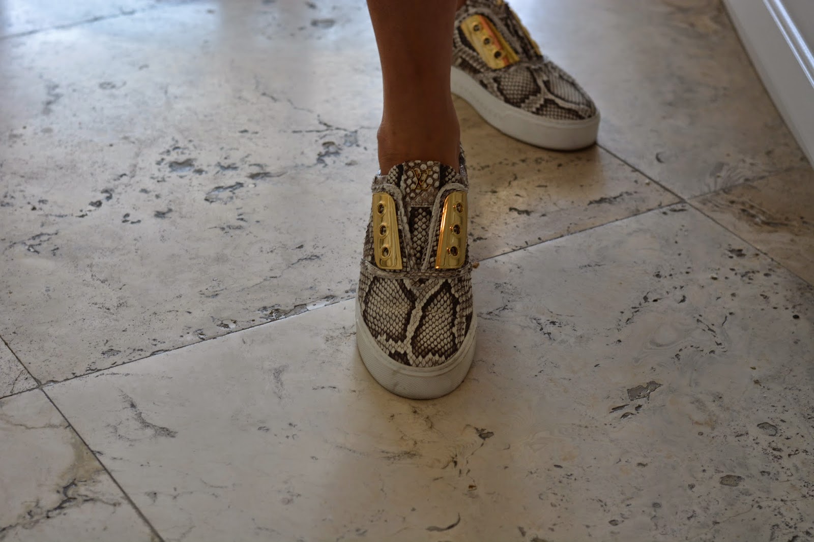 Evy Rustad Style: New sneakers from Louis Vuitton.