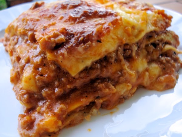 Crock Pot Lasagna {Lightly!} | Becky Cooks Lightly