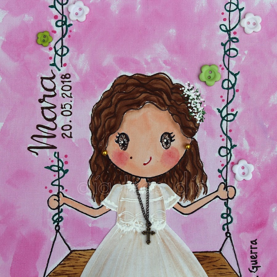 Lienzo personalizado Primera Comunión