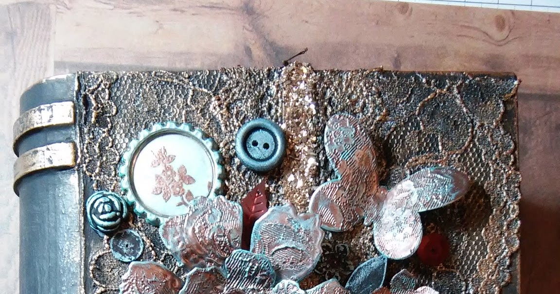 My Creative Side Paper Mache Book Box