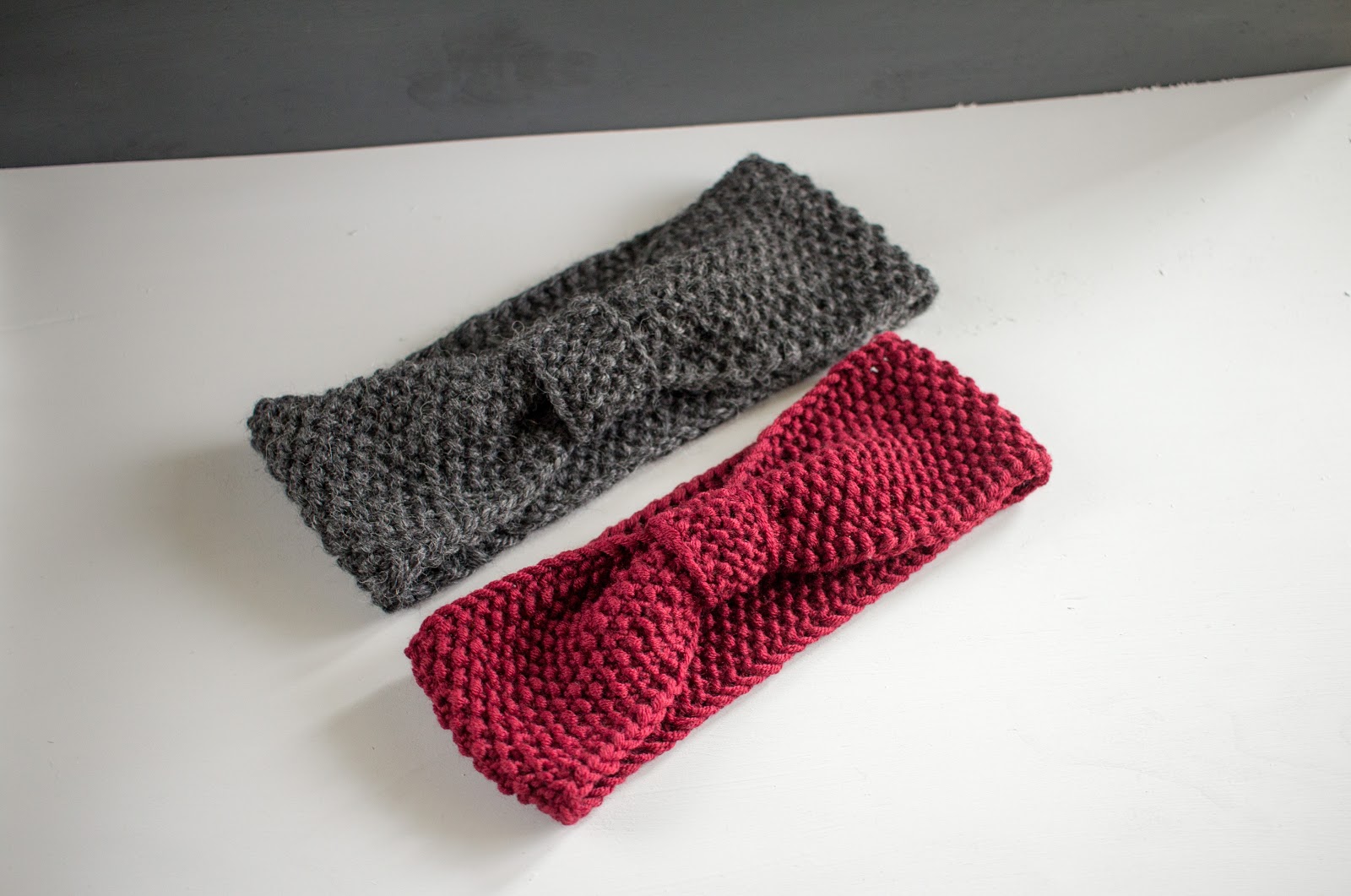 DIY - Stirnband - Perlmuster stricken - Haarband - Turban - selber machen - Anleitung - 09