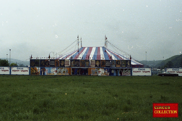 Circus Althoff Williams 1979 Photo Hubert Tièche    Collection Philippe Ros 