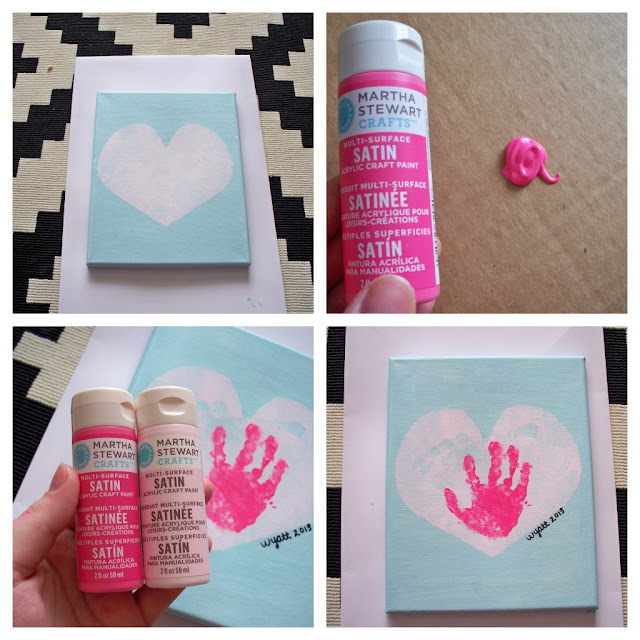 Toddler Valentines Painting