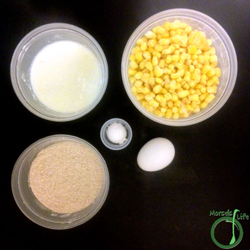 Morsels of Life - Corn Fritters Step 1 - Gather all materials. 
