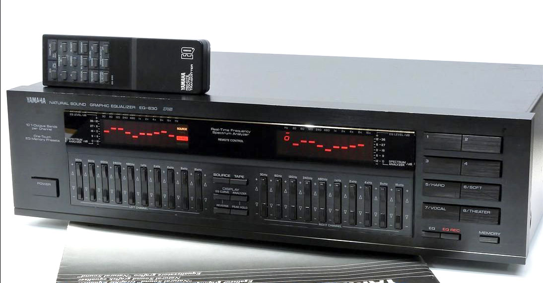 Yamaha EQ-630 - Digital Graphic Equalizer | AudioBaza