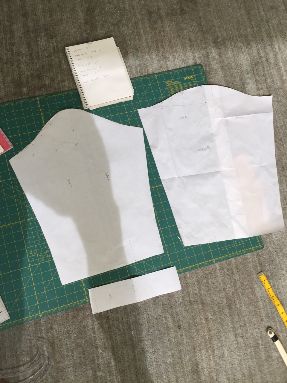 male pattern boldness Drafting a Men's Shirt Pattern From Scratch
