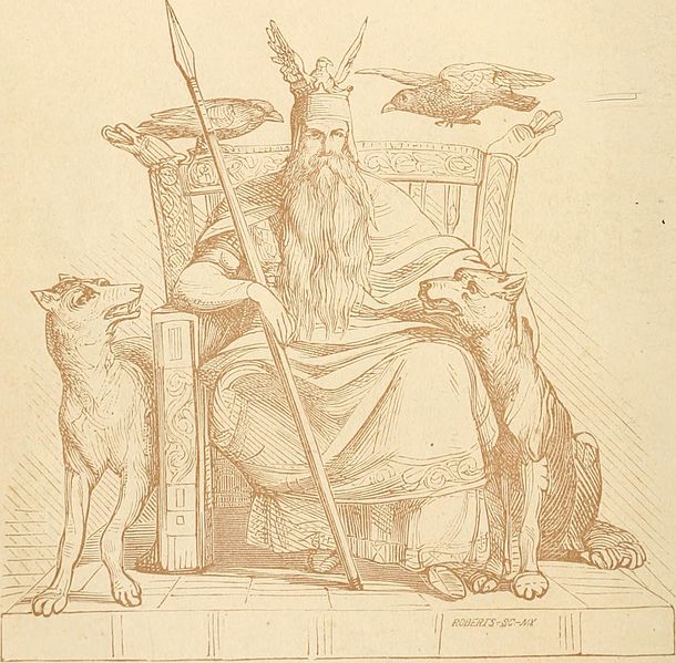 Odin and his familiars 