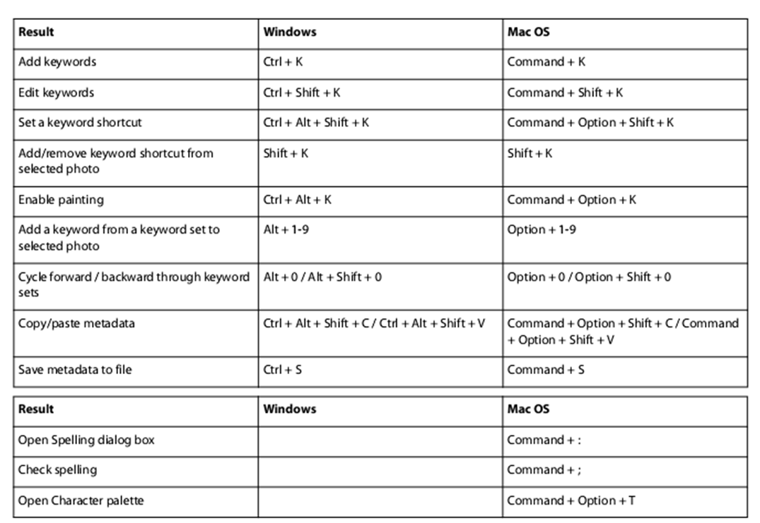 Information Technology Keys for working with metadata and keywords in the Library module