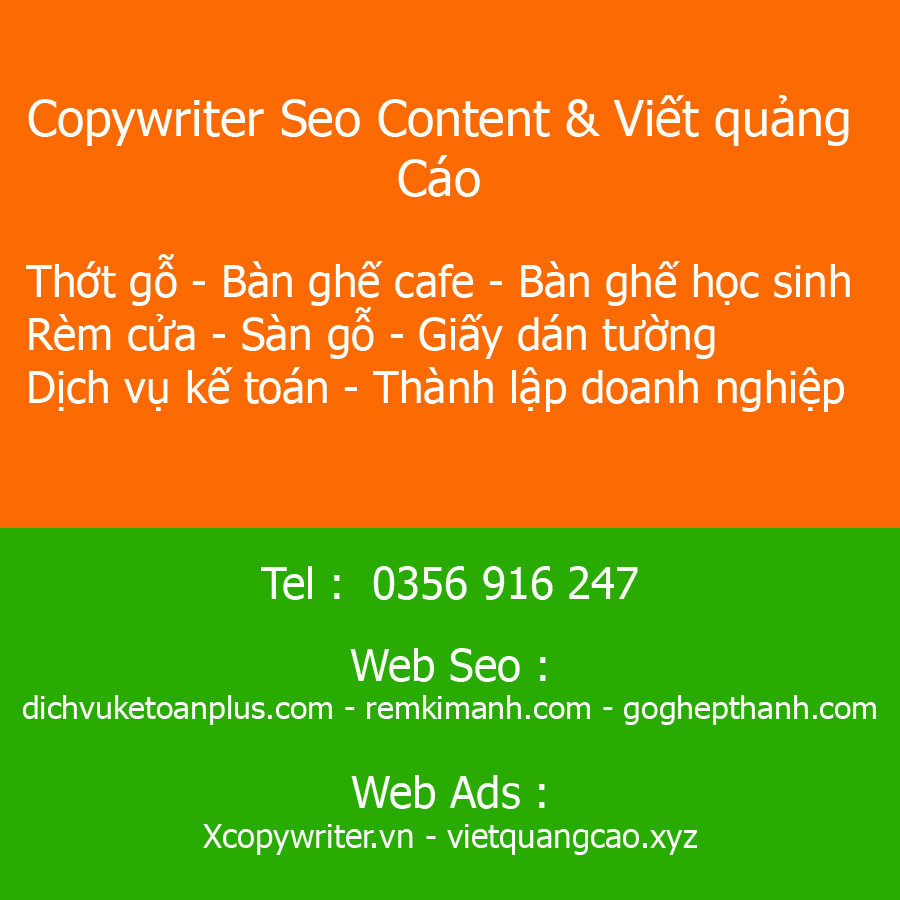 Copywriter viết quảng cáo dịch vụ kế toán