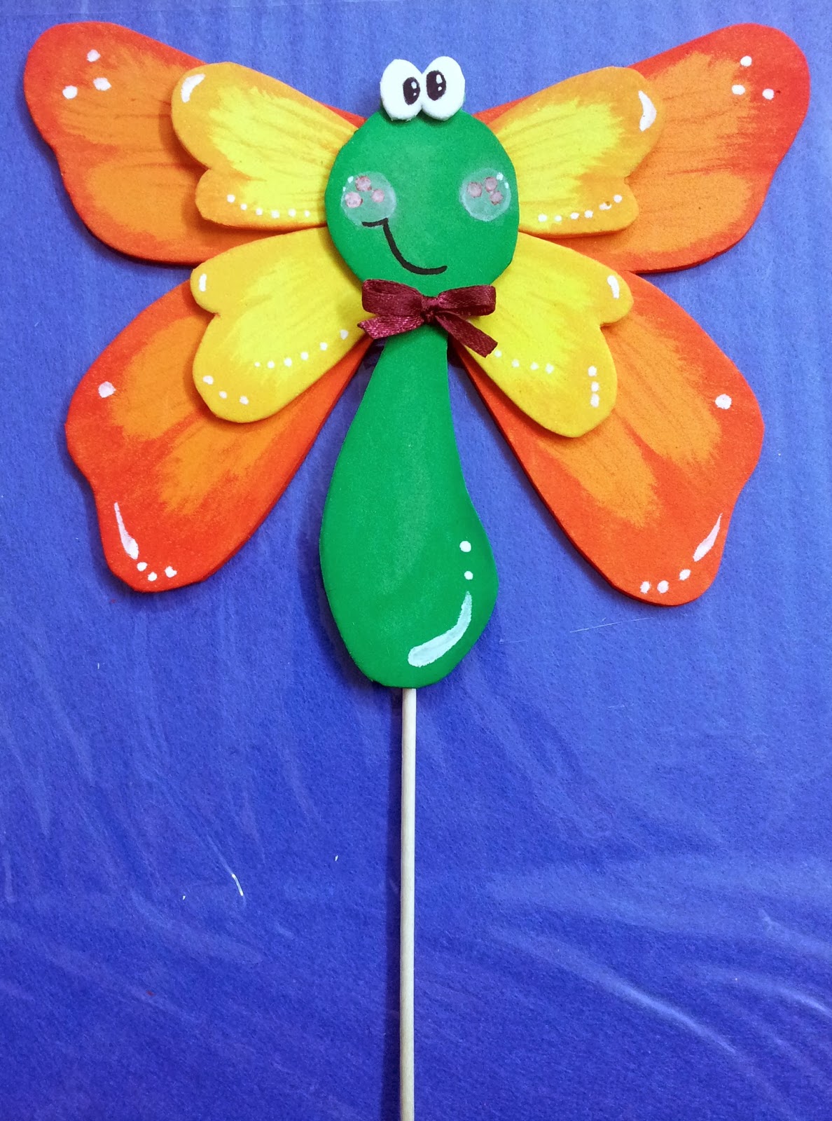 Con Que Se Pega La Goma Eva Bienvenidos Peques!!: Libélula goma eva