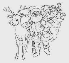 Coloring Pages Of Santa Claus For Kids 5