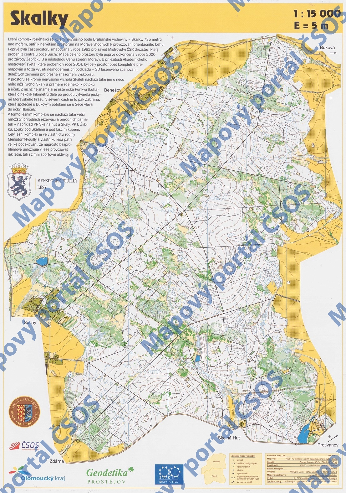 ORIENT EXPRESS MTBO OB mapy Orienteering maps