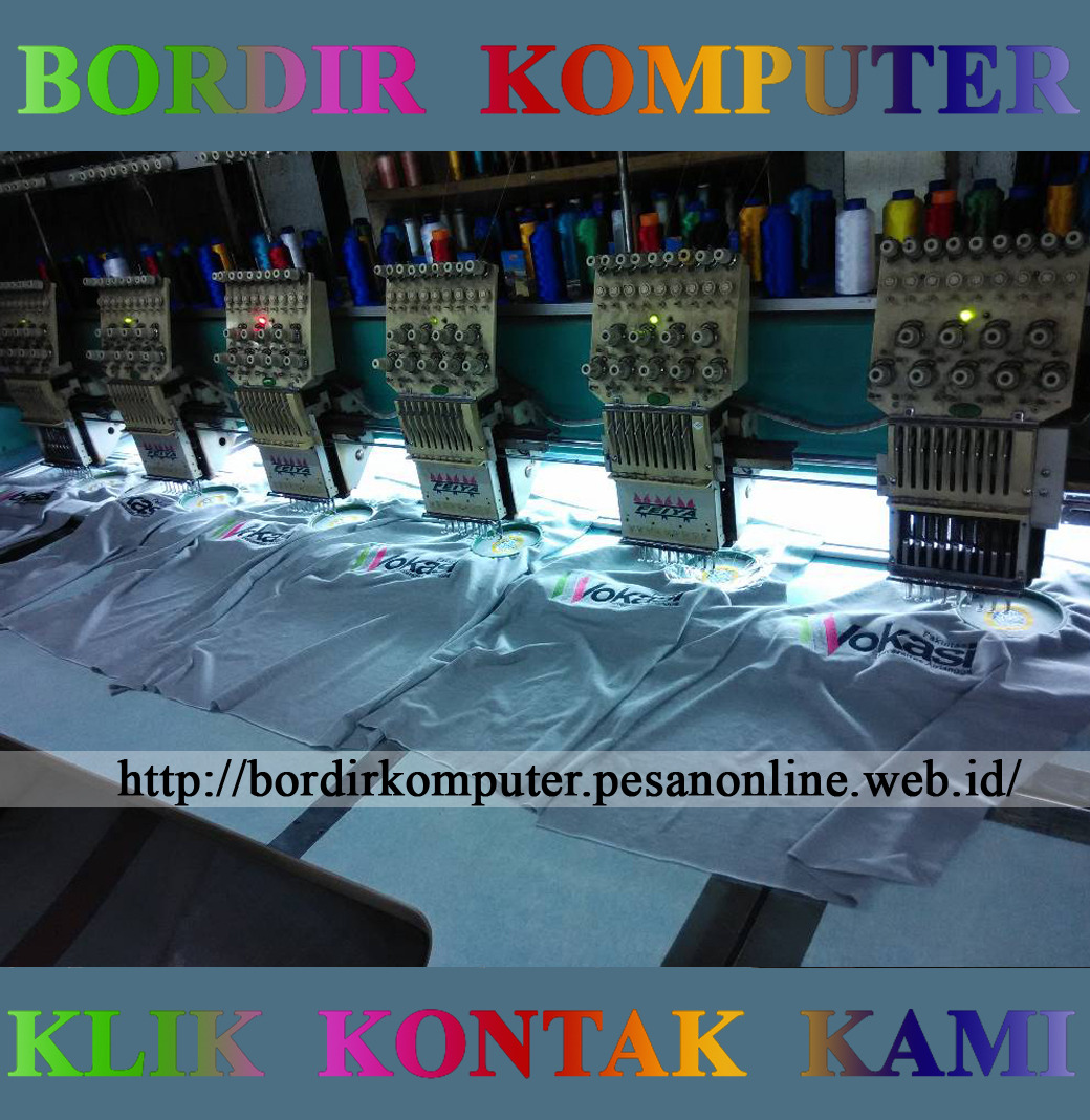 Jasa Bordir Komputer Surabaya Jasa Bordir Aplikasi Surabaya