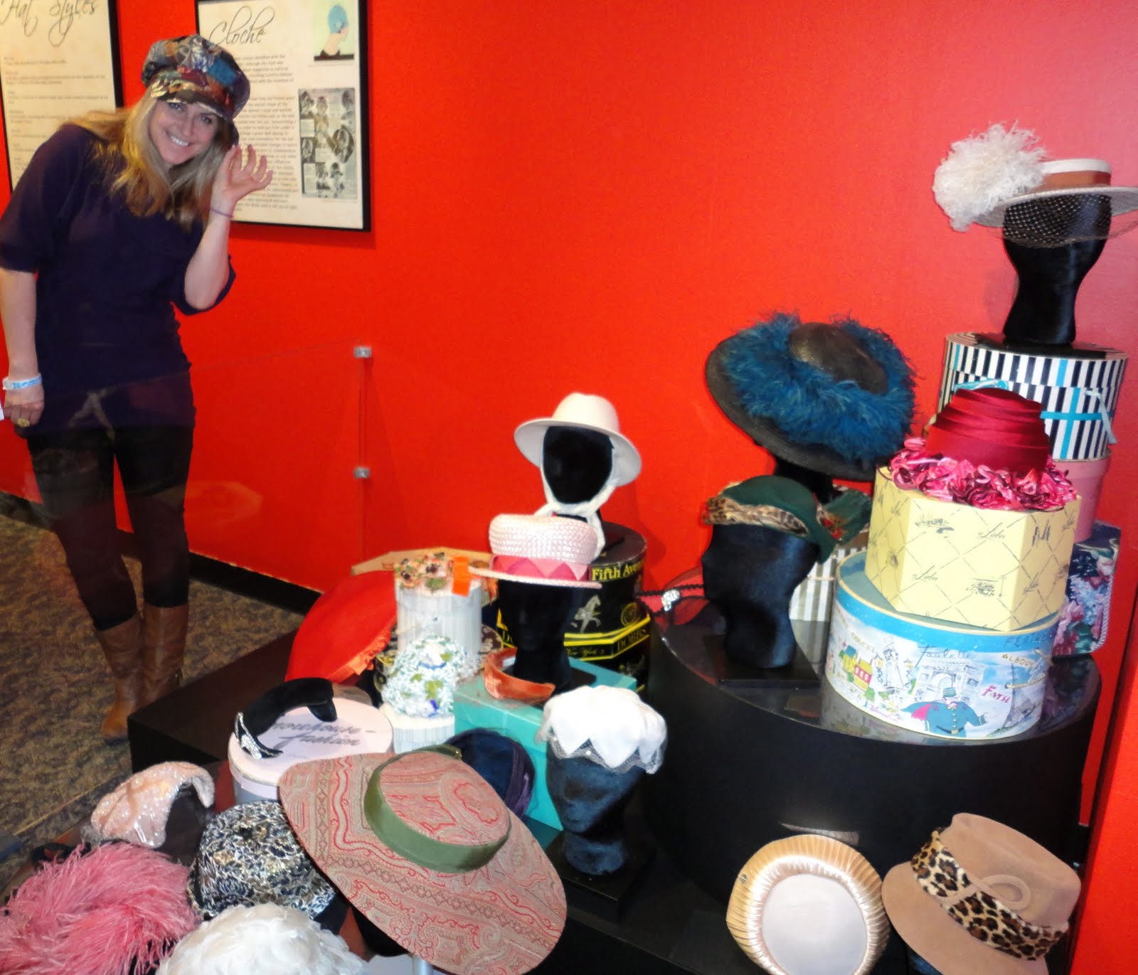 Curiosity and Conversation with Carri History of Ladies Hats Exhibit