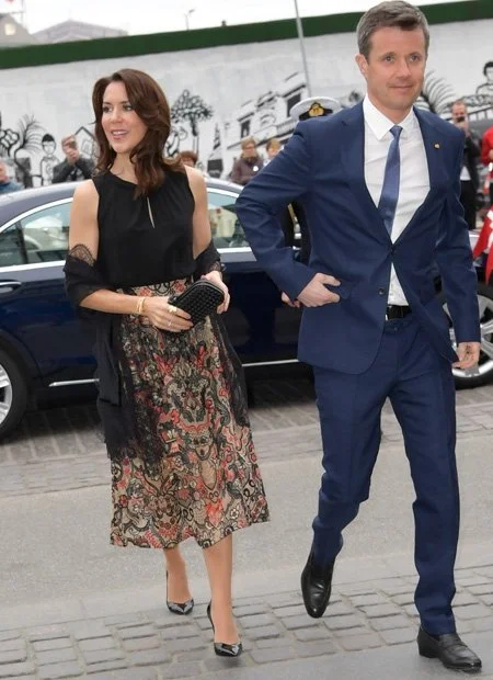 Crown Prince Frederik and Crown Princess Mary, President Enrique Pena Nieto, and his wife Angelica Rivera, Queen Margrethe, Prince Consort Henrik, Prince Joachim, Princess Marie and Princess Benedikte  attends a return dinner at The Hotel D'Angleterre