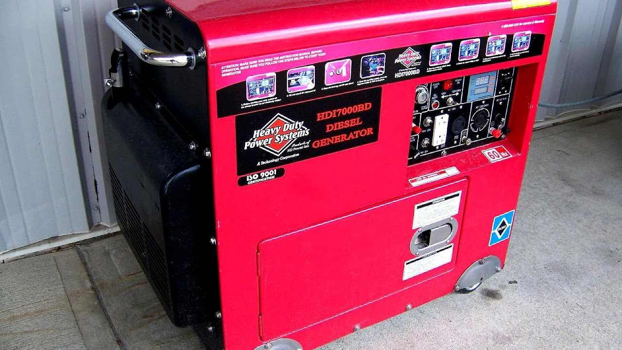 Heavy Duty Power Systems Generator Heavy Choices