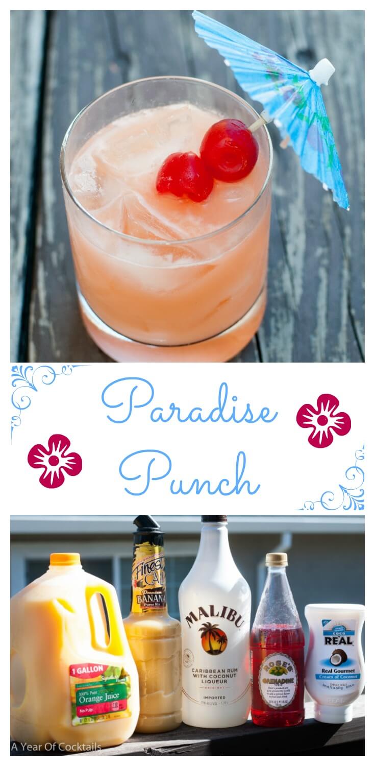 Paradise Punch A Year of Cocktails