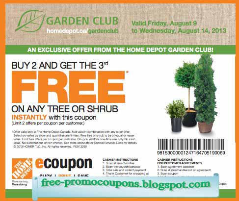 Home depot printable coupons 2019