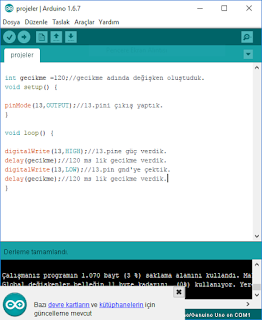 Arduino integer