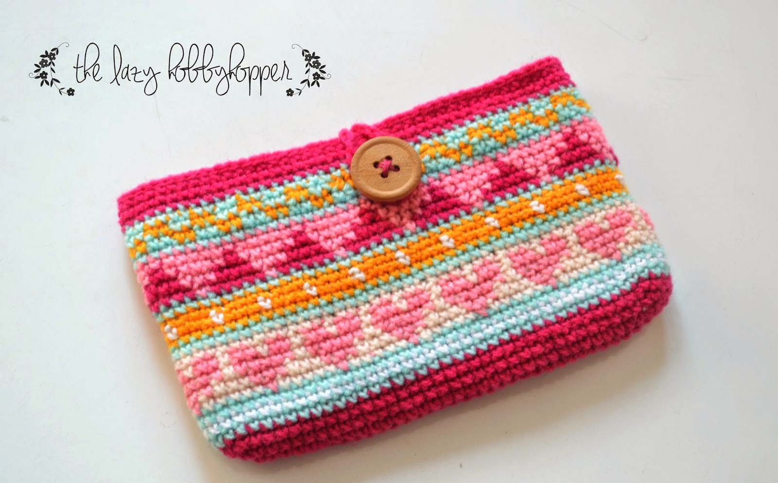 The Lazy Hobbyhopper Tapestry crochet phone case and discount sale