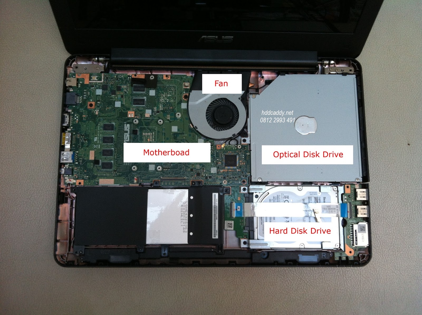 How To Remove Hard Drive From Asus A53e Laptop Youtube