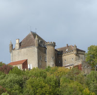 Vue chateau de Frontenay
