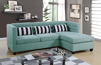 blue sectional sofa