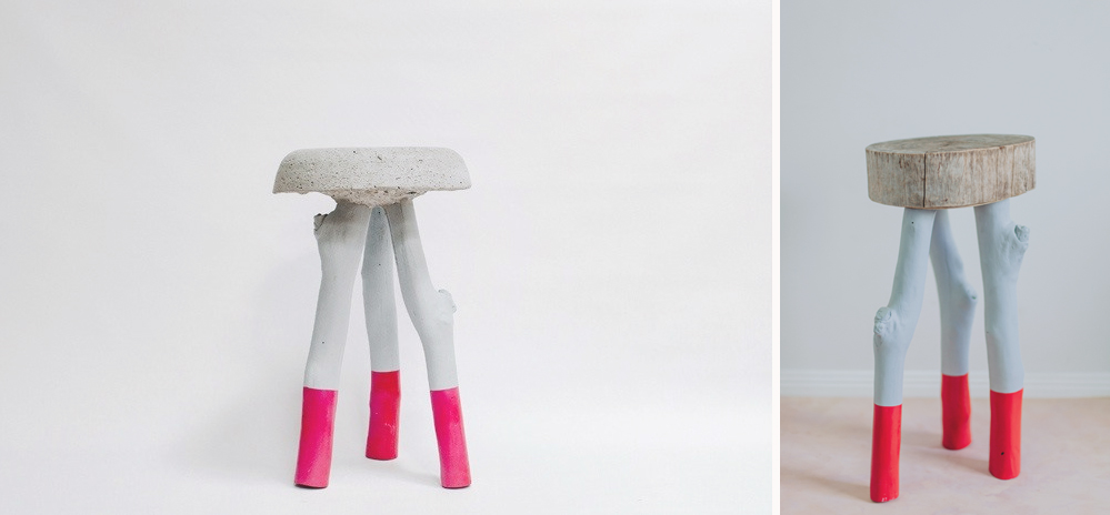 bucket stool challenge cement stool