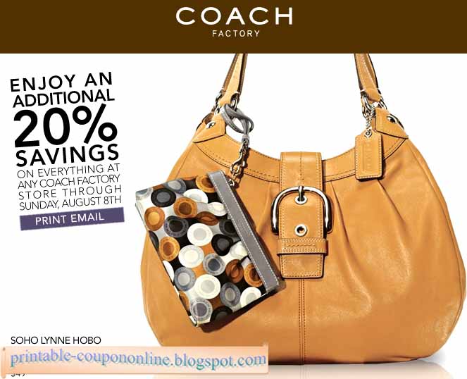 Printable Coupons 2020 Coach Coupons