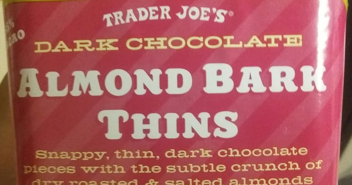 Dark Chocolate Almond Bark Trader Joe Dark Chocolate Almond Bark Trader Joe