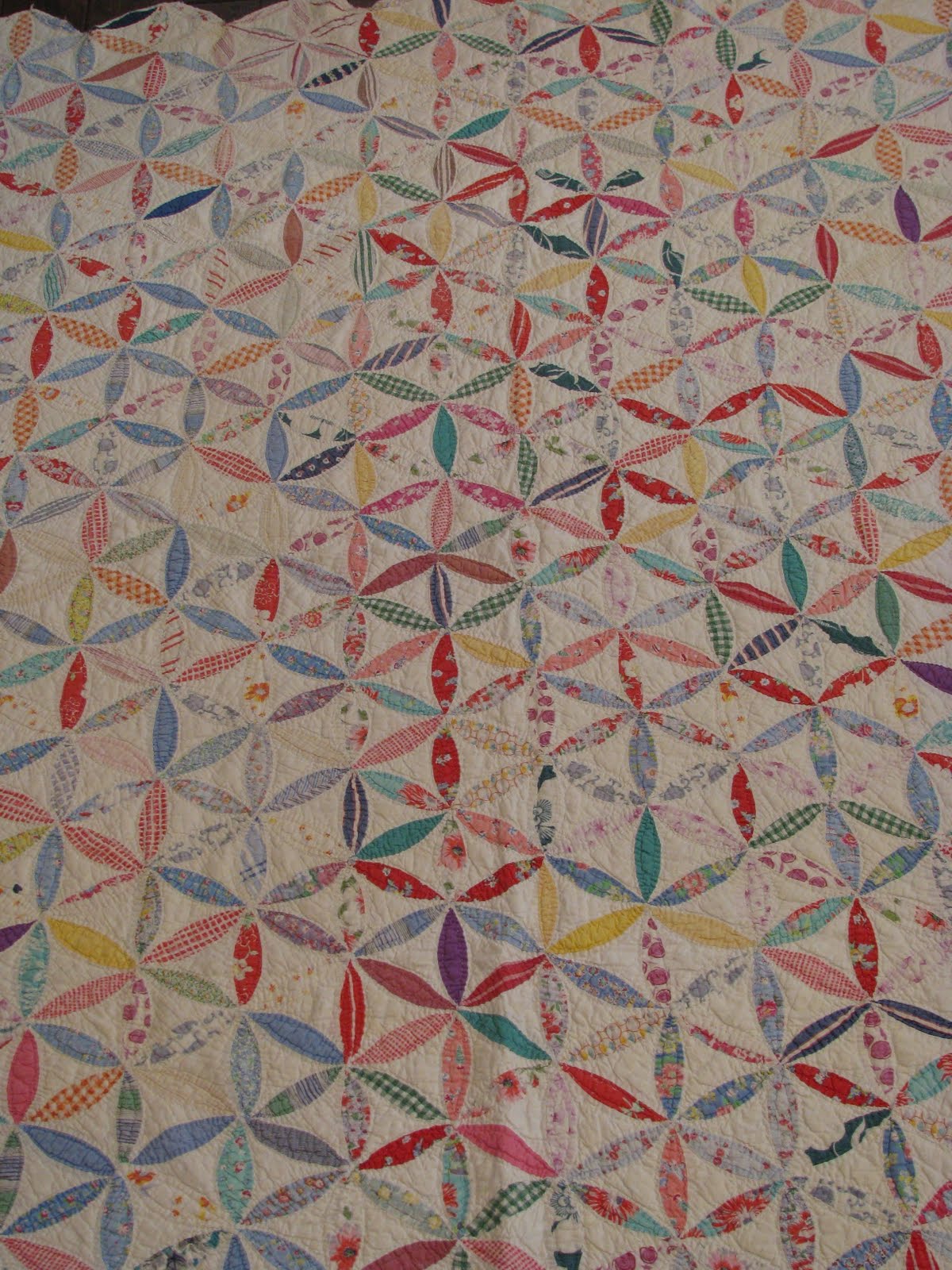 Collector With A Needle: Jacobs or Josephs Coat Vintage Quilt - All ...