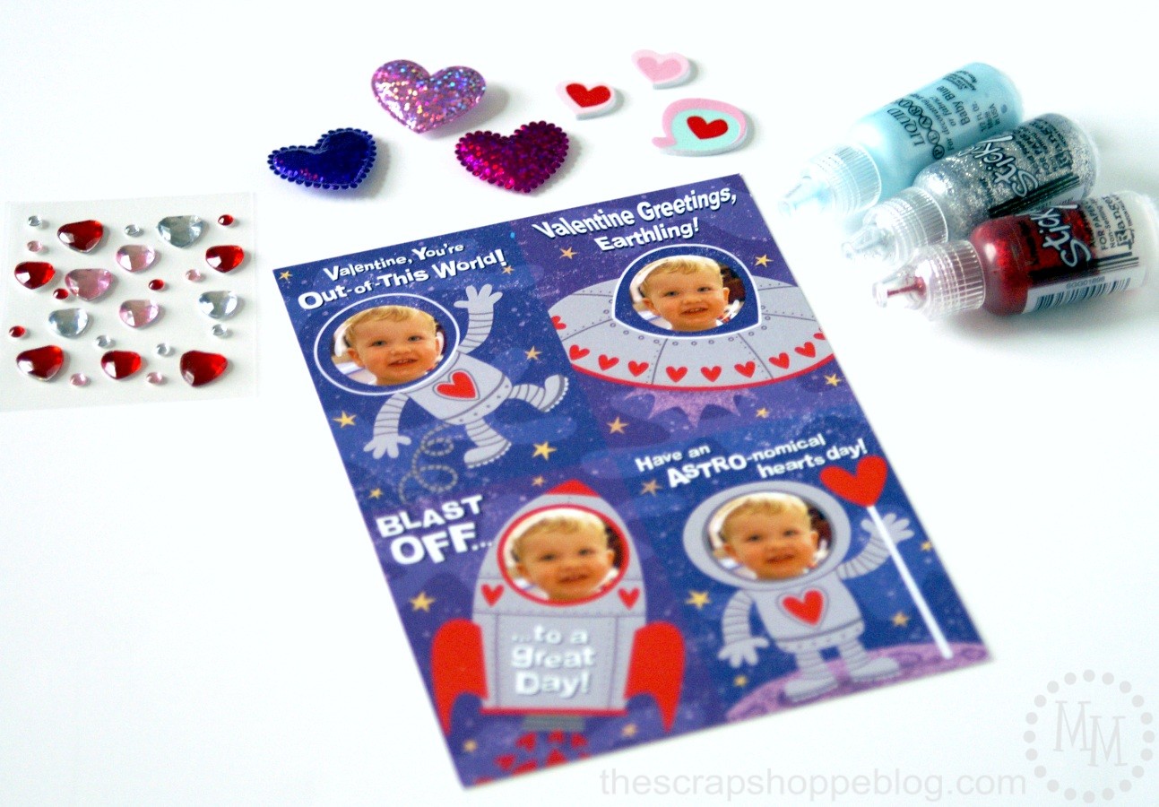 decorate valentine cards