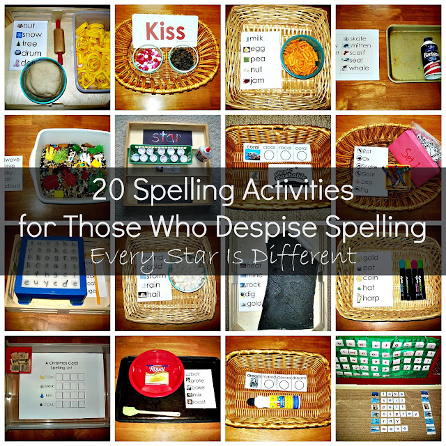 20 Spelling Activities for Kids Who Despise Spelling