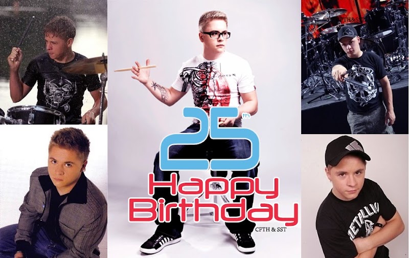 Feliz 25º Aniversário Gustav!