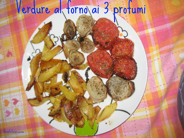 verdure al forno ai 3 profumi