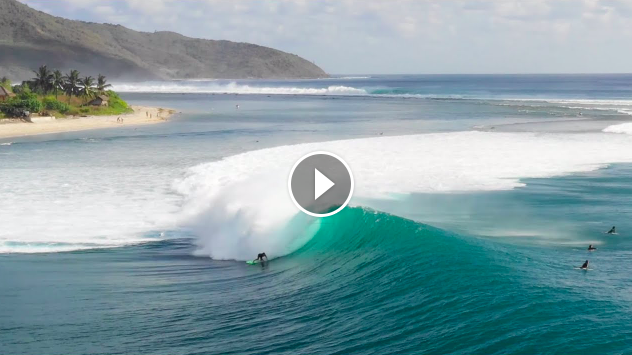 Desert Point During The Best Swell Of The Season So Far July 2019 SURFER Magazine