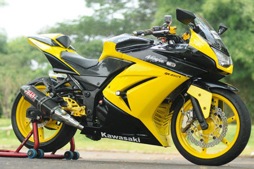 HONDAYES: Modifikasi Kawasaki Ninja 250R 2013 HONDAYES: Modifikasi Kawasaki Ninja 250R 2013