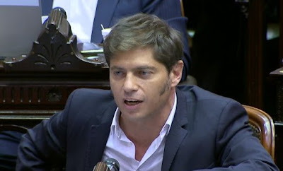 Axel Kicillof a Marcos Peña: