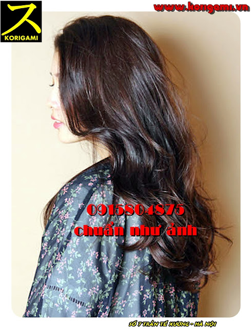 CẮT UỐN TÓC LÁ SÓNG NƯỚC CHUẨN NHƯ HÌNH MẪU TẠI HÀ NỘI