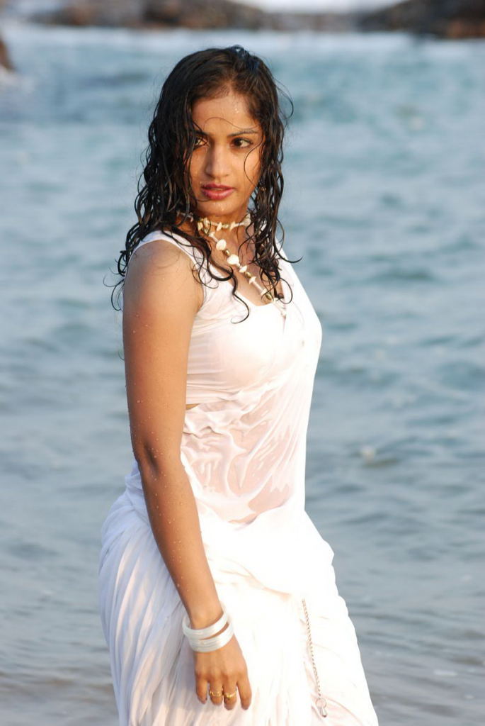 Bollywood Pictures Madhavi Latha Wet And Hot Pics In Beach