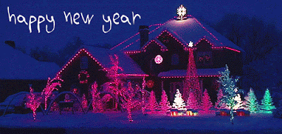 home light animated ecard new year