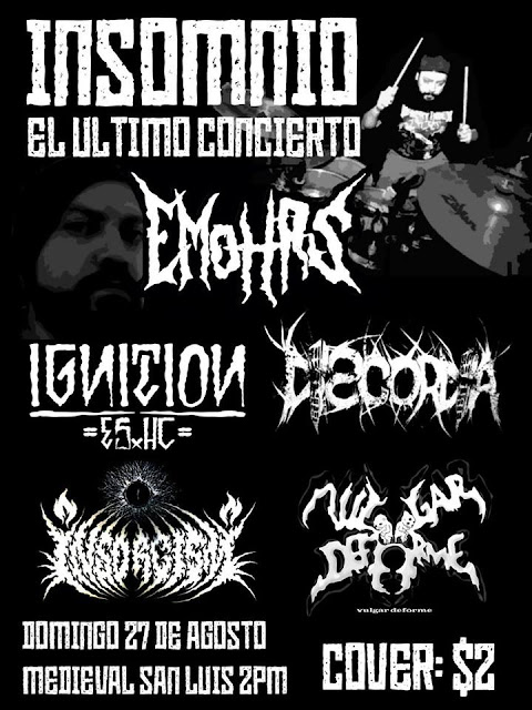Rock Del Mundo Entero: CONCIERTO - San Salvador, El Salvador (2017)