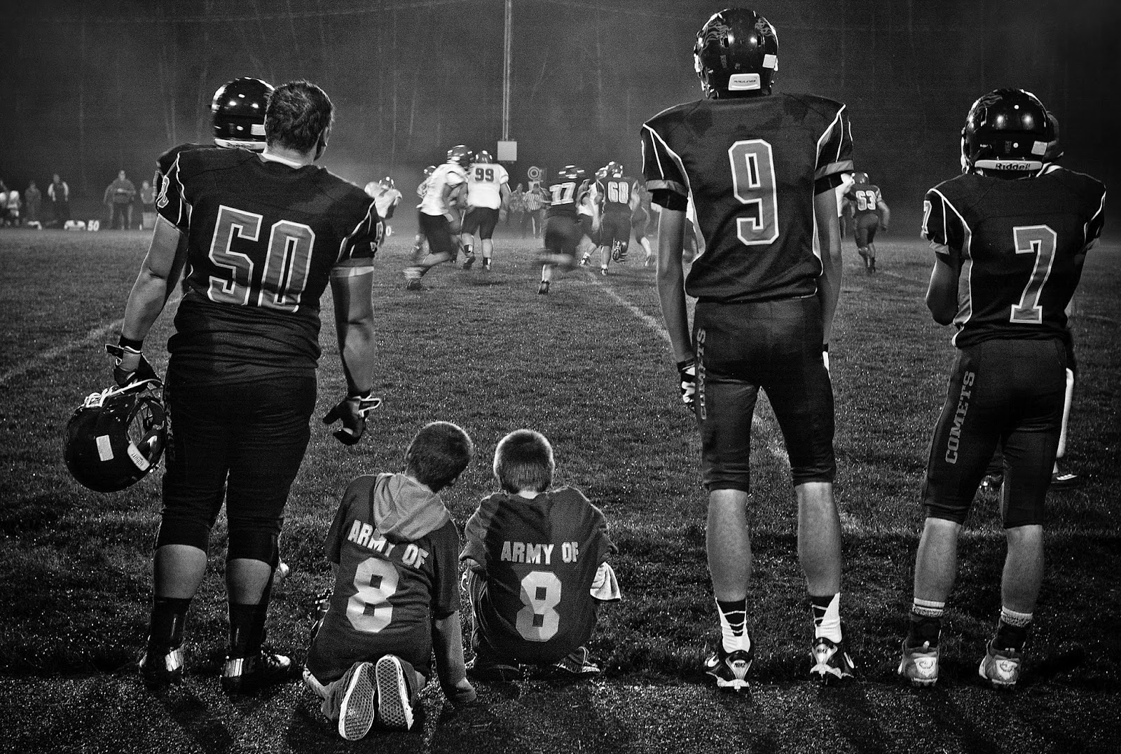 Picture Window photo blog NHS wins big in first eight man football game, Naselle, Wa.