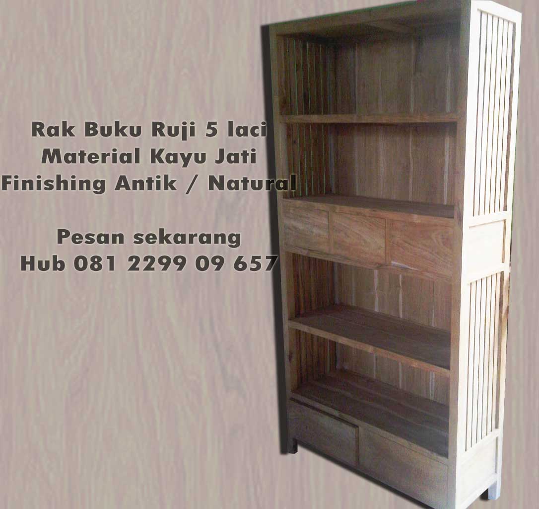  Jual  Mebel Jati  Furniture Jati  jepara Furniture Rak  Buku  