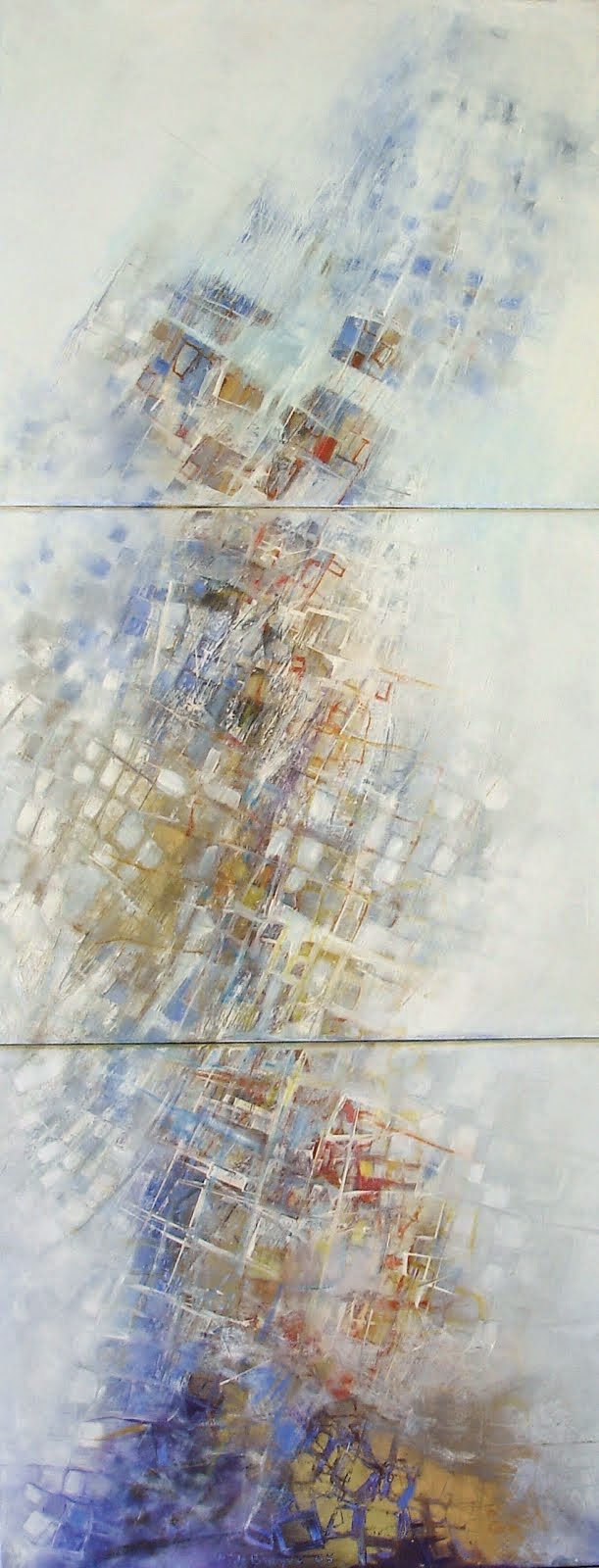 D'or et de lumière - 70 x 180 cm - 2005