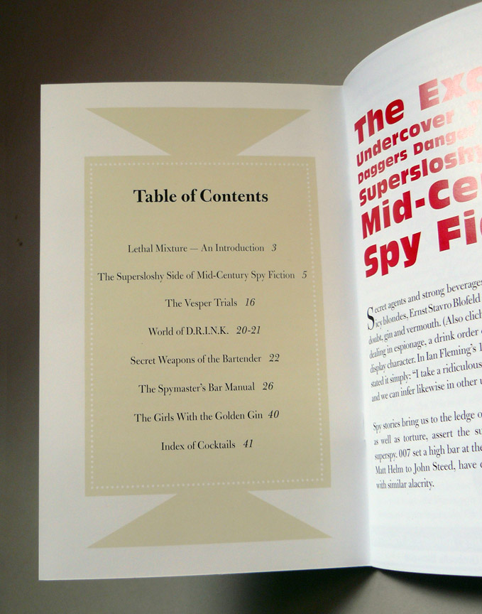 Grade "A" Fancy Code Name Cocktail