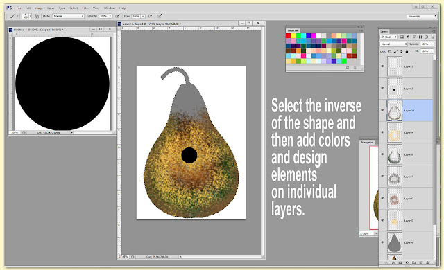 Annie Lang's step-by-step tutorial shows you how to digitally design and paint dried gourd decorative birdhouses