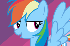 MLP Rainbow Dash Ponies