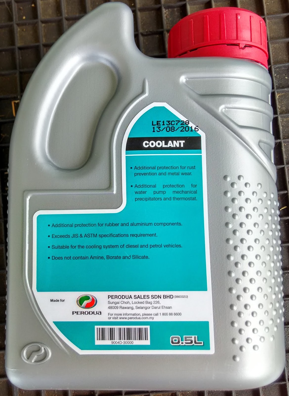 Perodua Bezza Coolant and Battery Insulator